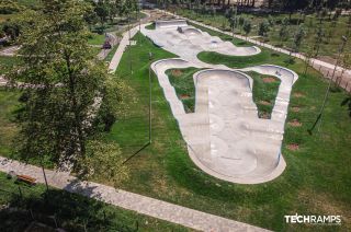Skatepark und Betonpumptrack - Piekary Śląskie 