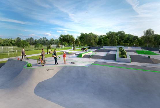 Beton-Skatepark Jaworzno
