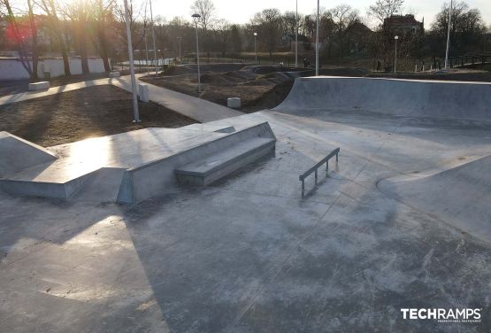 Entwurf und Bau von Skateparks aus Beton