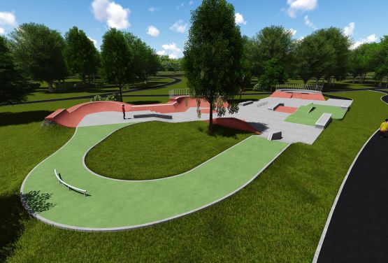 visualisation skatepark - Cracovie