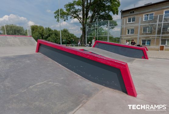 Brzeg skatepark betonowy 