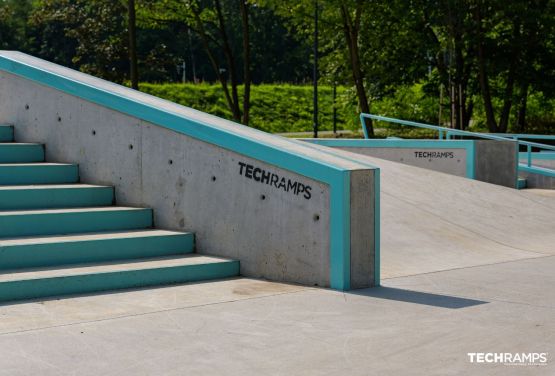 wojkowice skateprak betonowy