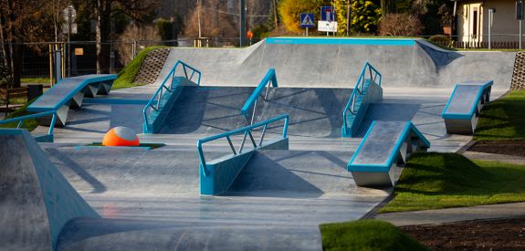 Skatepark betonowy Brzeszcze