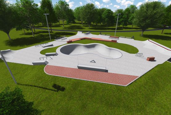 Skatepark à Varsovie - project