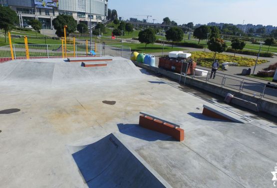 Ergo Arena Gdańsk skatepark