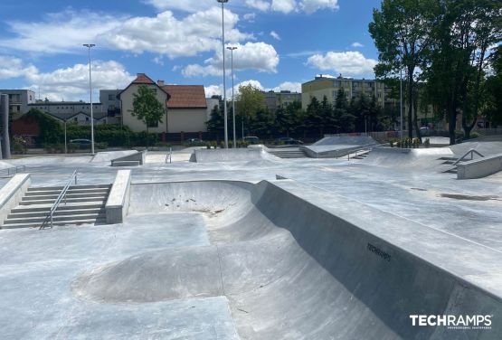 Skatepark de hormigón Techramps