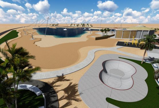 Skatepark en Egipto