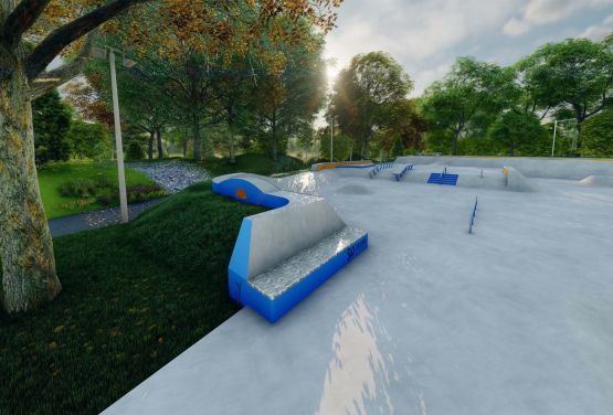 Skatepark Rybnik - Slo Konzept