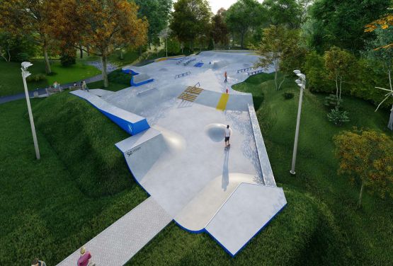 Skatepark Rybnik - Slo Konzept