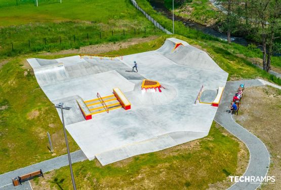 Skateparki Techramps