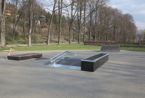 Ansicht auf Hindernisse - Funbox Krościenko