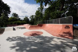 Concrete skatepark Jordan Park