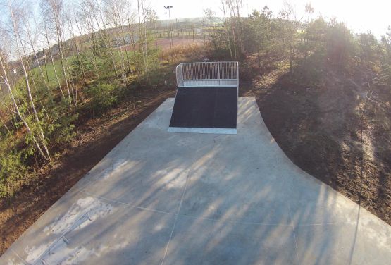 Composite skateparks