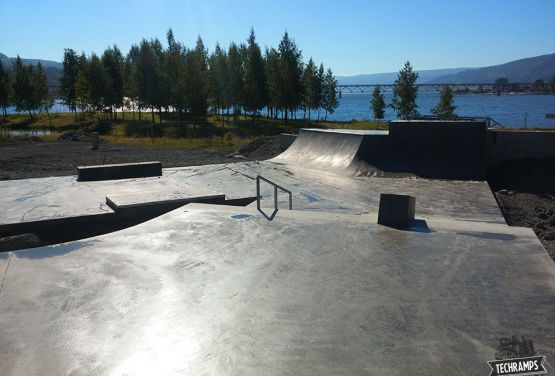 konkreter Skatepark in Lillehammer