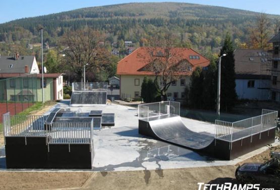 Skatepark in Świeradów-Zdrój (Polen)