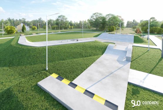 Skatepark-Entwurf