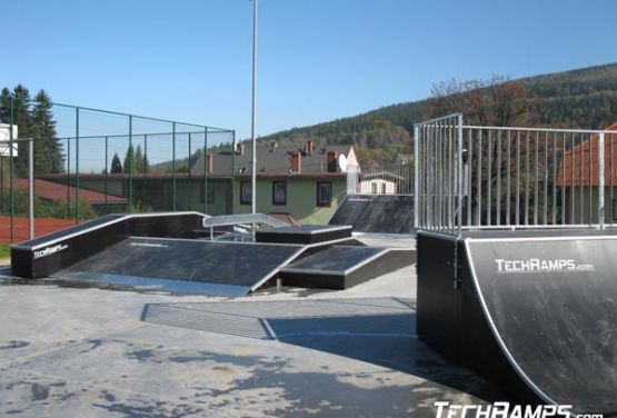 Skatepark modułowy w Świeradowie 