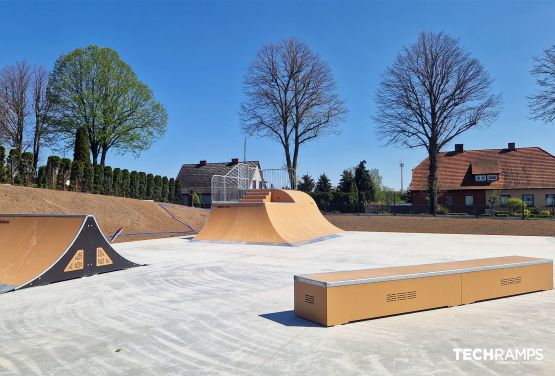 Skatepark modułowy