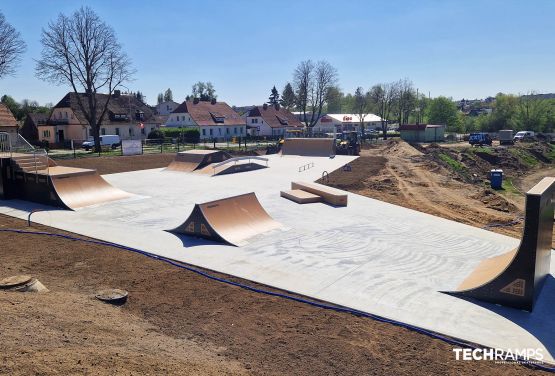 Skatepark modułowy