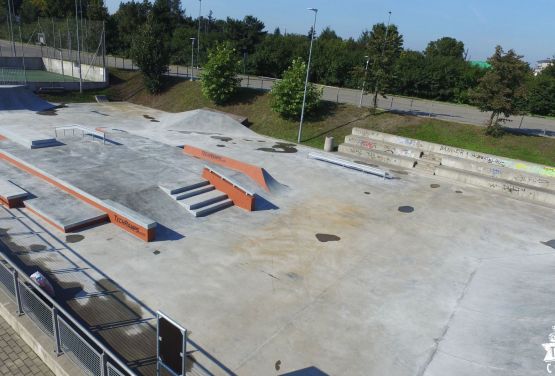 Betonowy skatepark od Techramps w Gdańsku - Ergo Arena 