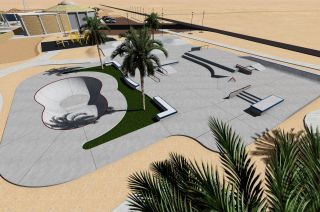 Skatepark in El Gouna 