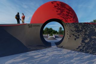 Skatepark-Entwürfe von Slo Concept