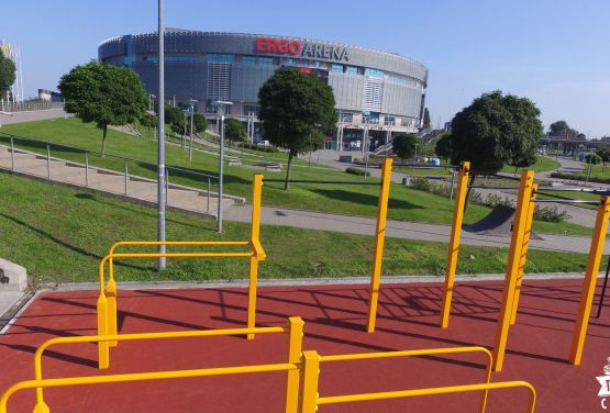 Betonowy skatepark w Gdańsku - Ergo Arena 