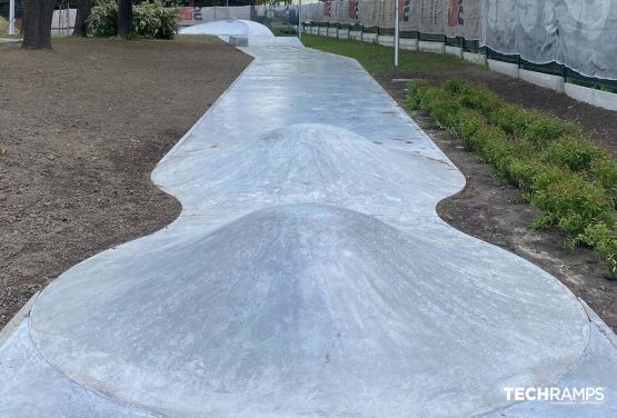 Skatepark en béton Techramps