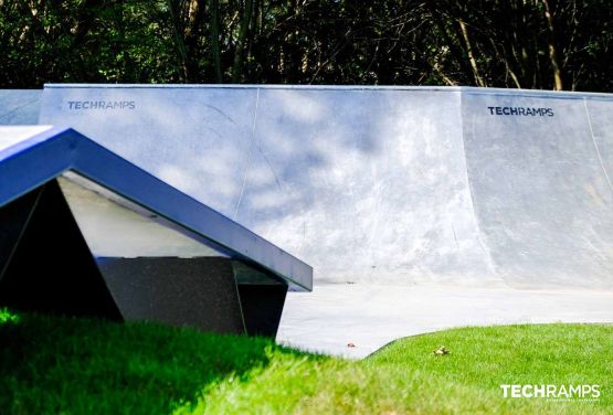 Skatepark en béton