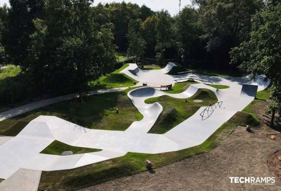 Skatepark en béton