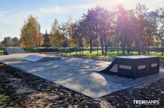 Modular skatepark