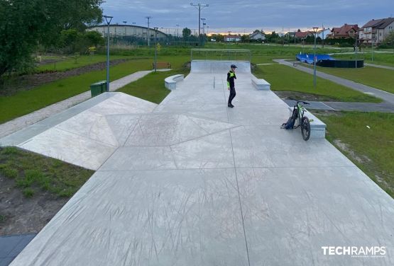 Techramps Skatepark aus Beton