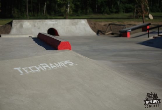 Techramps - béton skatepark