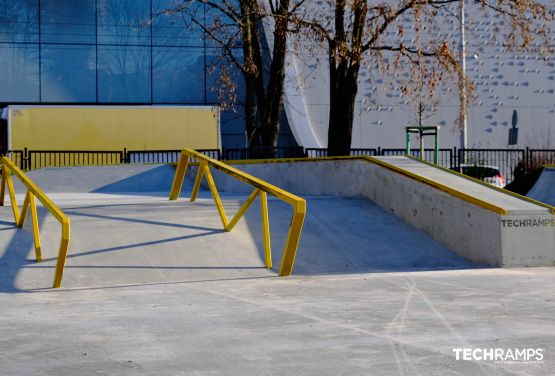 Skatepark de hormigón