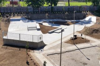 Skatepark en béton Żagań - Pologne