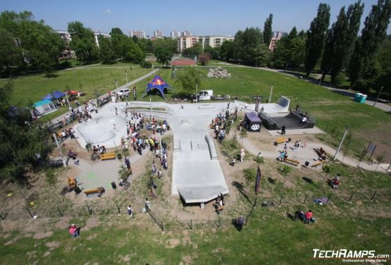 Skatepark à Mistrzejowice