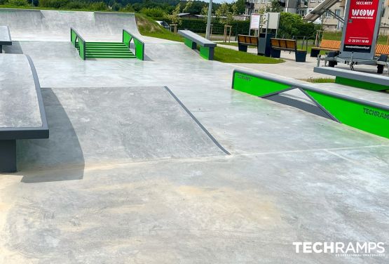 Techramps skatepark 