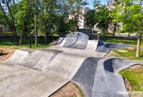 El skatepark de Ostrołęka 