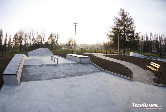 Skateplaza de hormigón Cracovia