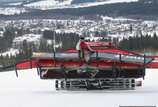 Installation of snowpark - Białka Tatrzańska 2005