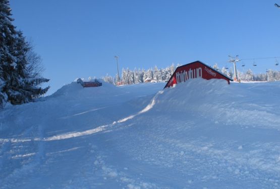 Białka Tatrzańska -view on snowpark 
