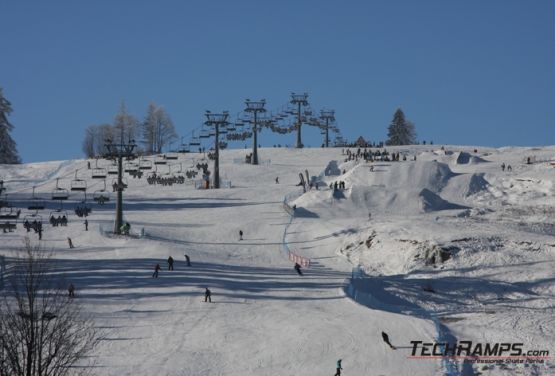 Snowpark in Witów - lift