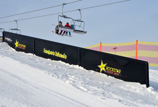 Snowpark na Szwajcarii Bałtowskiej (w Bałtowie)