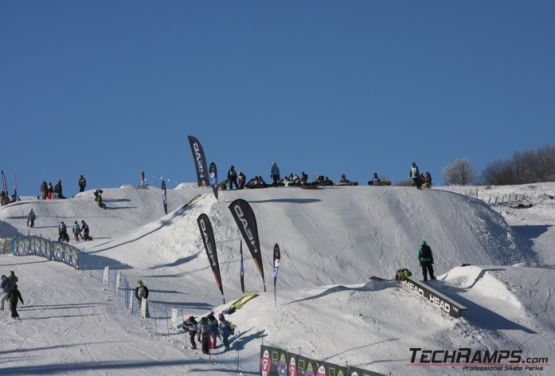 Snowpark w Witowie (widok na zjazd)