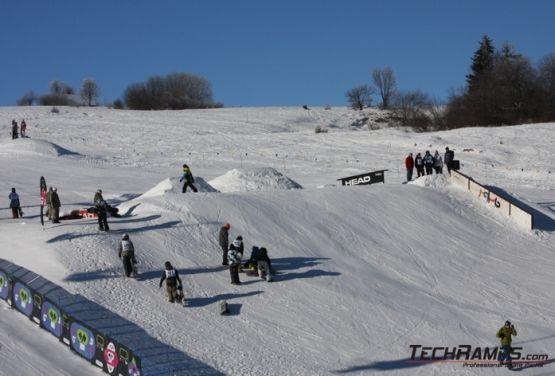 Snowpark - poręcze - Witów