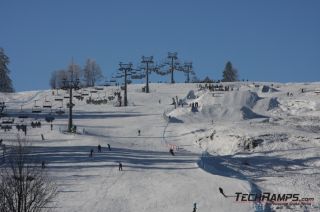 Snowpark à Witów - remontée mécanique