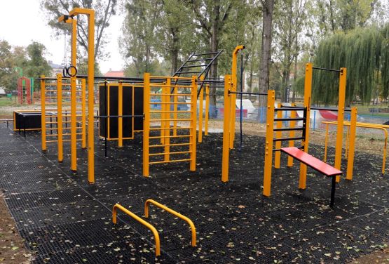 Parkour Park à Trzebnica