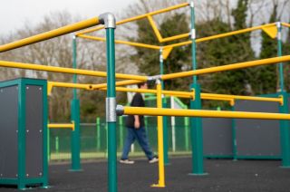 Parkour-Park in Dublin 