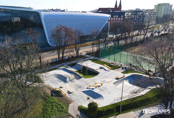 Skatepark Wrocław Ślężna 