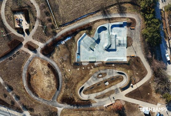 la conception et la construction de skateparks